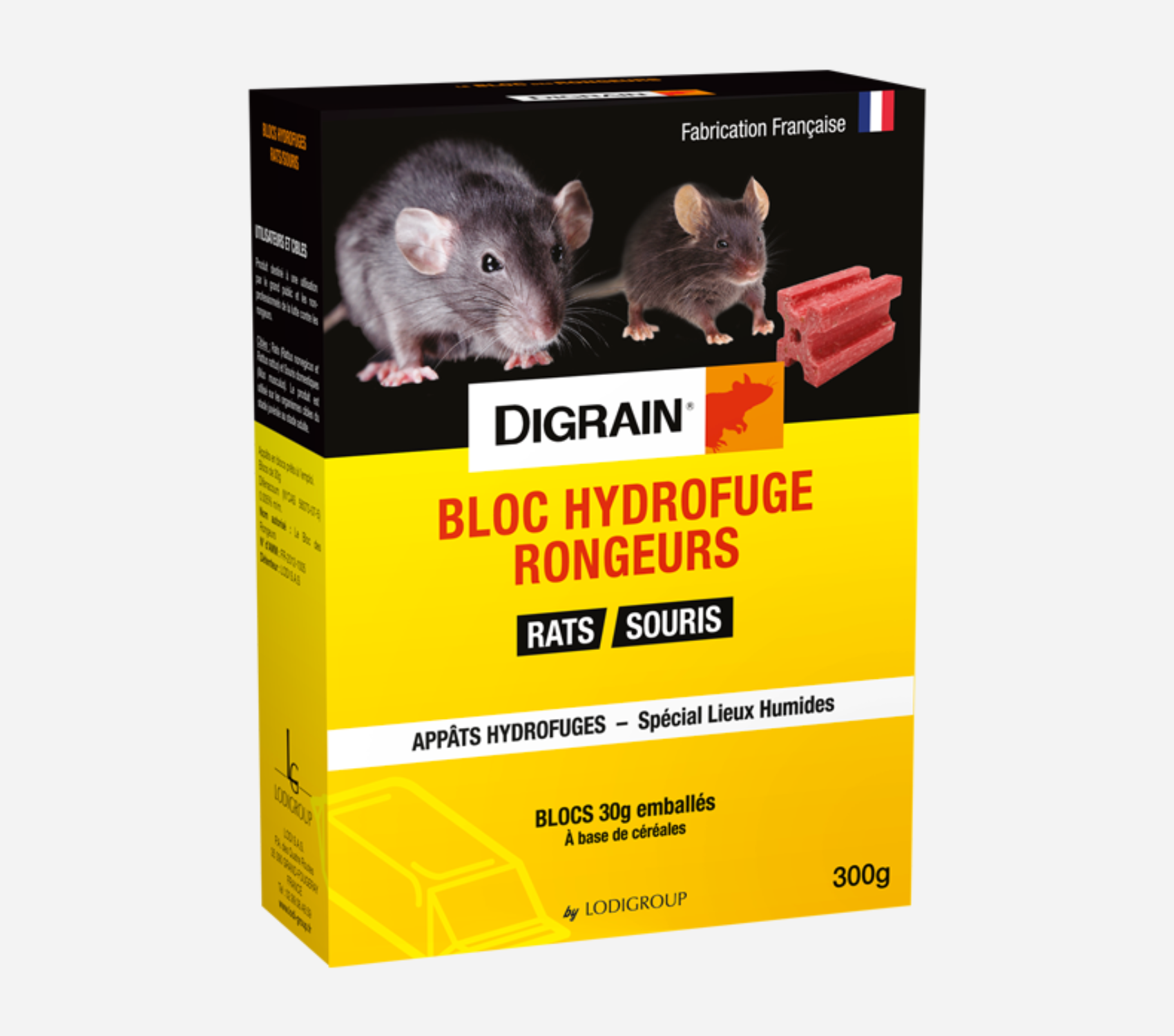 BLOC HYDROFUGE RONGEURS